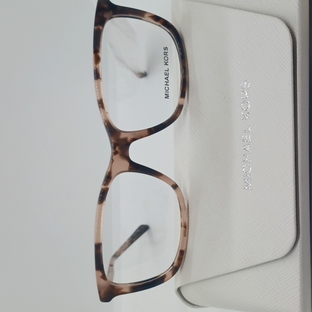 NWT RX-ABLE MICHAEL KORS EYEGLASS FRAMES MK4030 VIVIANNA II pink tortoise - Picture 2 of 5